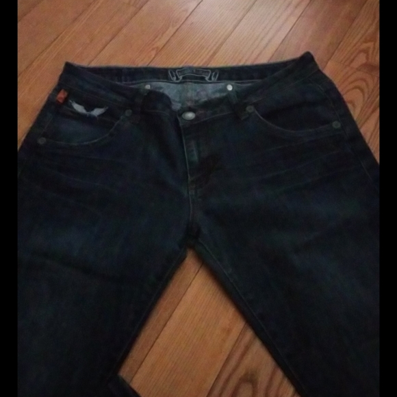 WOMENS ROBIN JEANS SIZE 32 MEDIUM DARK BLUE - Picture 4 of 8